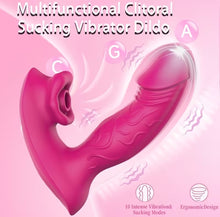 Load image into Gallery viewer, G-Spot Dildo Clit Sucking Vibrato