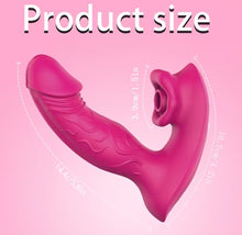 Load image into Gallery viewer, G-Spot Dildo Clit Sucking Vibrato