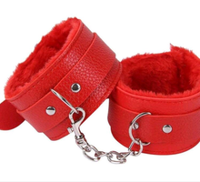 Charger l'image dans la galerie, Fur Lined Ankle/Hand Cuffs