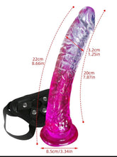 Load image into Gallery viewer, Adjustable Strap On W/ 7inch dong