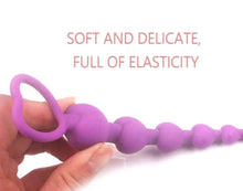Load image into Gallery viewer, Gossip Heart On A String Silicone Anal Beads