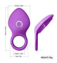 Load image into Gallery viewer, Rechargeable Vibrating Cock Brush For Men
