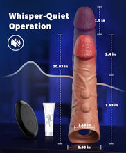 Load image into Gallery viewer, Vibrating Penis Sleeve