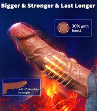 Load image into Gallery viewer, Vibrating Penis Sleeve