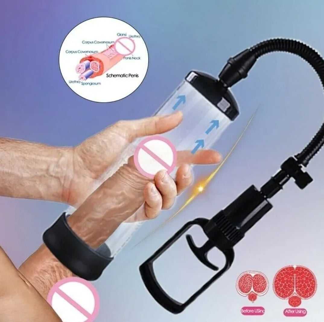 Men PowerUp Penis Pump The Pleasure Shop