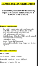 Load image into Gallery viewer, Adjustable Strap On W/ 7inch dong