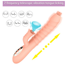 Charger l'image dans la galerie, Intelligent Heating Clitoris Stimulator Tongue Sucking Vibrator