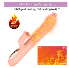 Charger l'image dans la galerie, Intelligent Heating Clitoris Stimulator Tongue Sucking Vibrator
