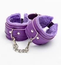 Charger l'image dans la galerie, Fur Lined Ankle/Hand Cuffs