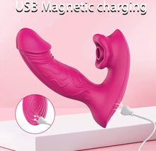 Load image into Gallery viewer, G-Spot Dildo Clit Sucking Vibrato
