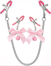 Cargar imagen en el visor de la galería, 3pcs Nipple Clamps with Bows
