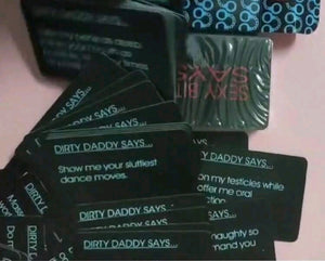 Bedroom Commands Adult Card Game