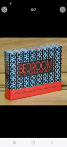 Bedroom Commands Adult Card Game