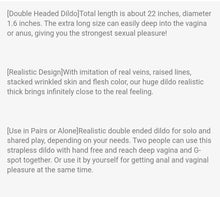 Load image into Gallery viewer, Double End Dong
