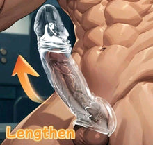 Load image into Gallery viewer, Crystal Penis sleeve
