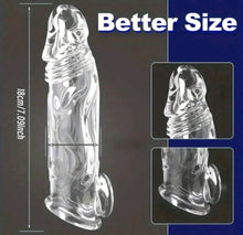Load image into Gallery viewer, Crystal Penis sleeve
