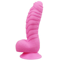 Load image into Gallery viewer, 7 inch Realistic Thick Nubbed Dildo
