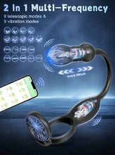 Load image into Gallery viewer, Telescopic prostate massager
