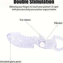 Load image into Gallery viewer, 1pc Finger Set Dildo Vibrator
