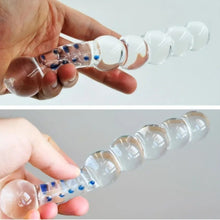 Cargar imagen en el visor de la galería, Beaded Glass Dildo
