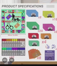Load and play video in Gallery viewer, Adultopoly

