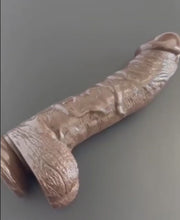 Load and play video in Gallery viewer, Realistic Dong Suction cup w/ Vein &amp; Balls
