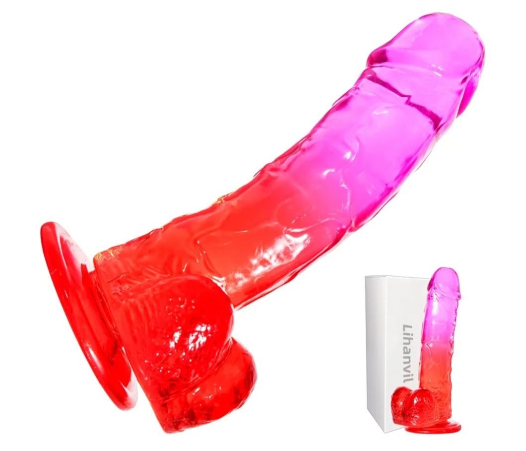 Wavy 7.5 Inch Dildo