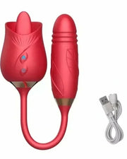 Thrusting Rose with tongue