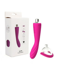 Load image into Gallery viewer, 2-N-1 G Spot Suction Vibrator
