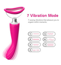 Load image into Gallery viewer, 2-N-1 G Spot Suction Vibrator
