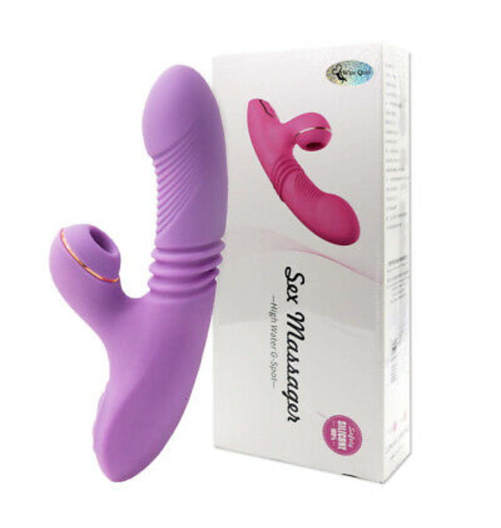 SheGasm Pro Thrusting Clit Sucking Vibrator